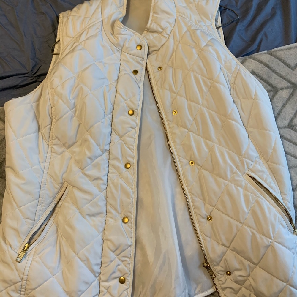 white vest